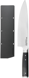 KitchenAid Chef Knife Gourmet Stainless Steel 20 cm - All-Purpose Kitchen Knife - with blade protector
