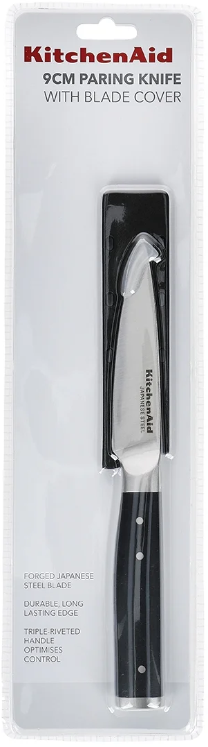 KitchenAid Paring Knife Gourmet Stainless 9 cm - Peeling Knife - with blade protector
