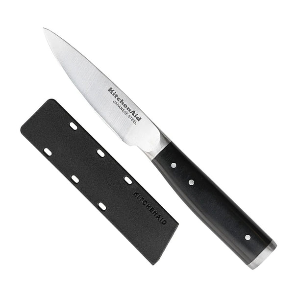 KitchenAid Paring Knife Gourmet Stainless 9 cm - Peeling Knife - with blade protector