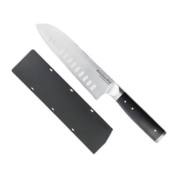 KitchenAid Santoku Knife Gourmet Stainless Steel 18 cm - with blade protector