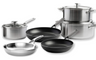 KitchenAid Cookware set Multi-Ply Stainless steel 6-piece - ø 20/24/16/24 cm + Classic Forged ø 24/28 cm