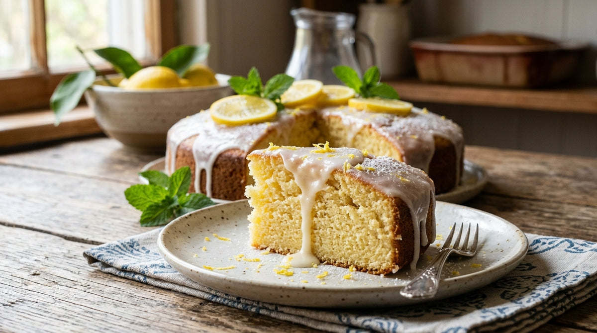 Fresh, airy and full of sunny lemon flavour