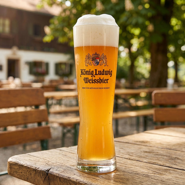 Vasos de cerveza König Ludwig Weizen 500 ml - 2 unidades