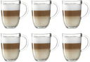 Leonardo Vasos para Latte Macchiato - Napoli 380 ml - 6 unidades - Resistente al calor