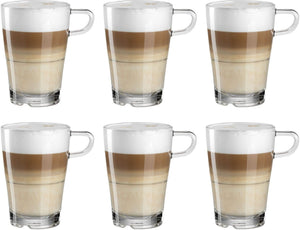 Leonardo Latte Macchiato glasses Senso - Stackable - 350 ml - 6 pieces