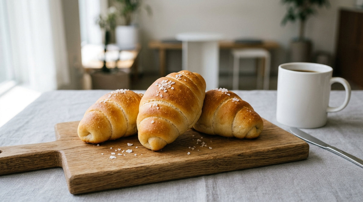 Soft inside, golden brown outside and buttery to the last bite