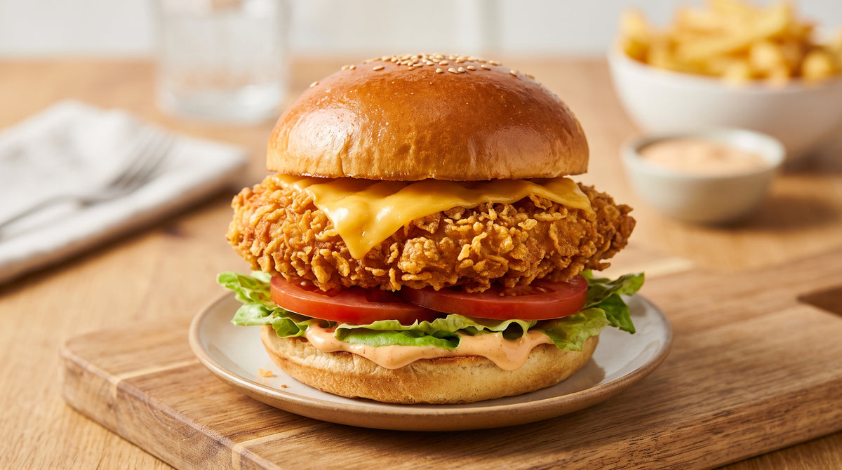 Juicy chicken, crunchy coating, ready in under half an hour