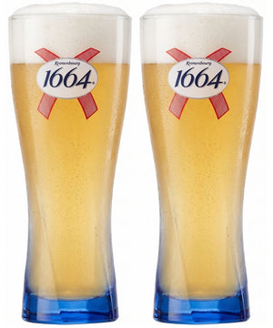 Kronenbourg 1664 Blanc Beer Glasses 250 ml - 2 pieces