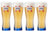 Kronenbourg 1664 Blanc Beer Glasses 330 ml - 4 pieces