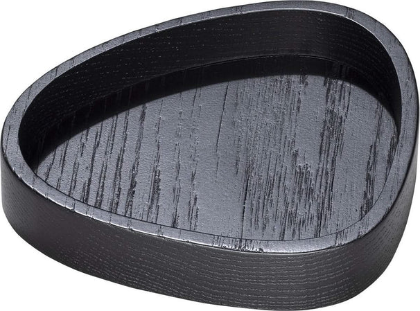 Soporte para posavasos LIND DNA - Madera de roble - Negro - 14 x 13 cm