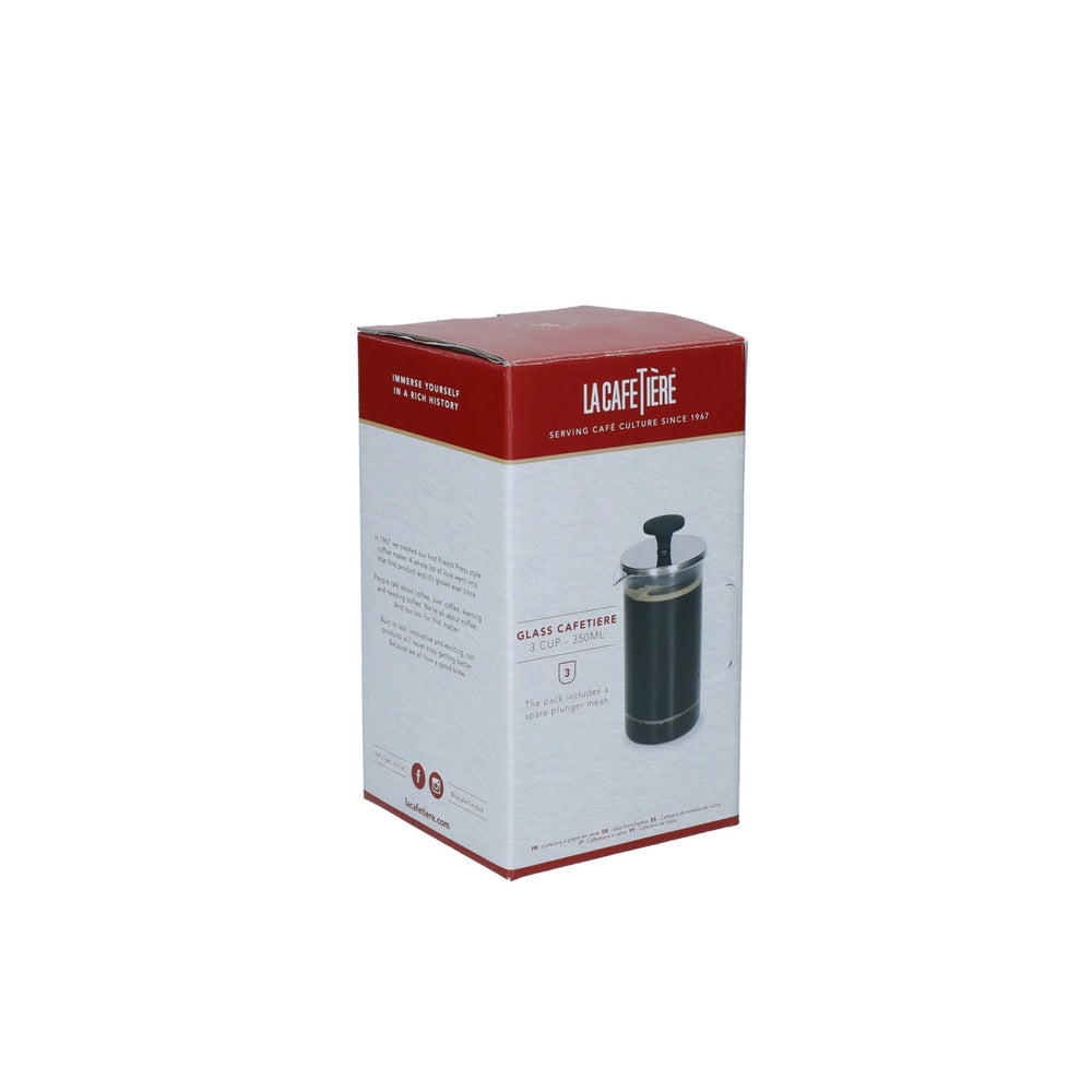 La Cafetiere Cafetiere Glass 350 ml / 3-cup - French Press 