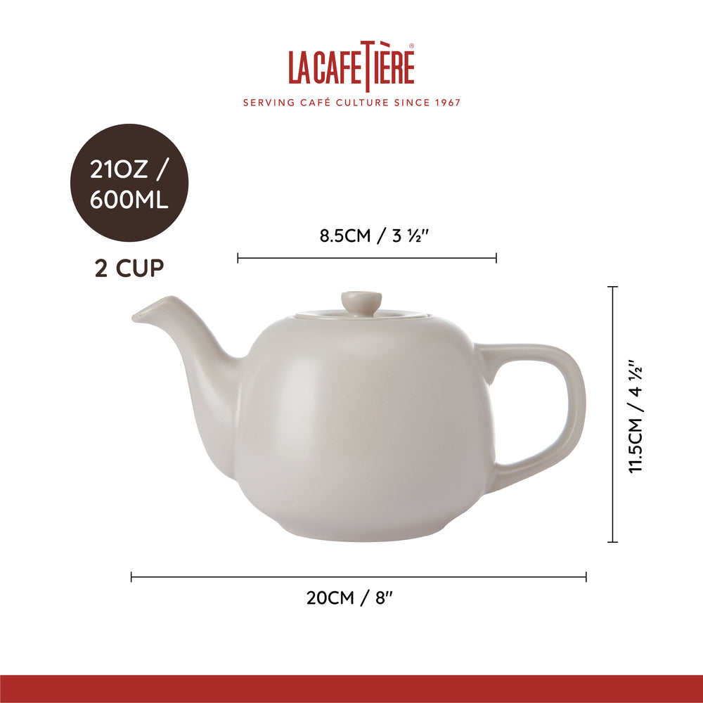 La Cafetera Theepot Classic Latte - Cerámica - 600 ml