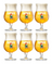 La Chouffe Beer glasses - 250 ml - 6 pieces