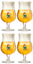 La Chouffe Beer Glasses - 330 ml - 4 pieces