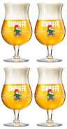 La Chouffe Beer Glasses - 330 ml - 4 pieces
