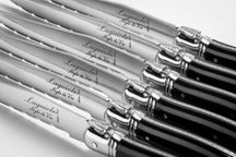 Laguiole Style de Vie Steak knives Premium Line Black - 6 pieces