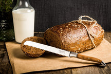 Laguiole Style de Vie Bread Knife Olive Wood