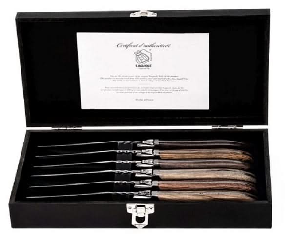 Laguiole Style de Vie Steak knives Luxury Line - 6 pieces
