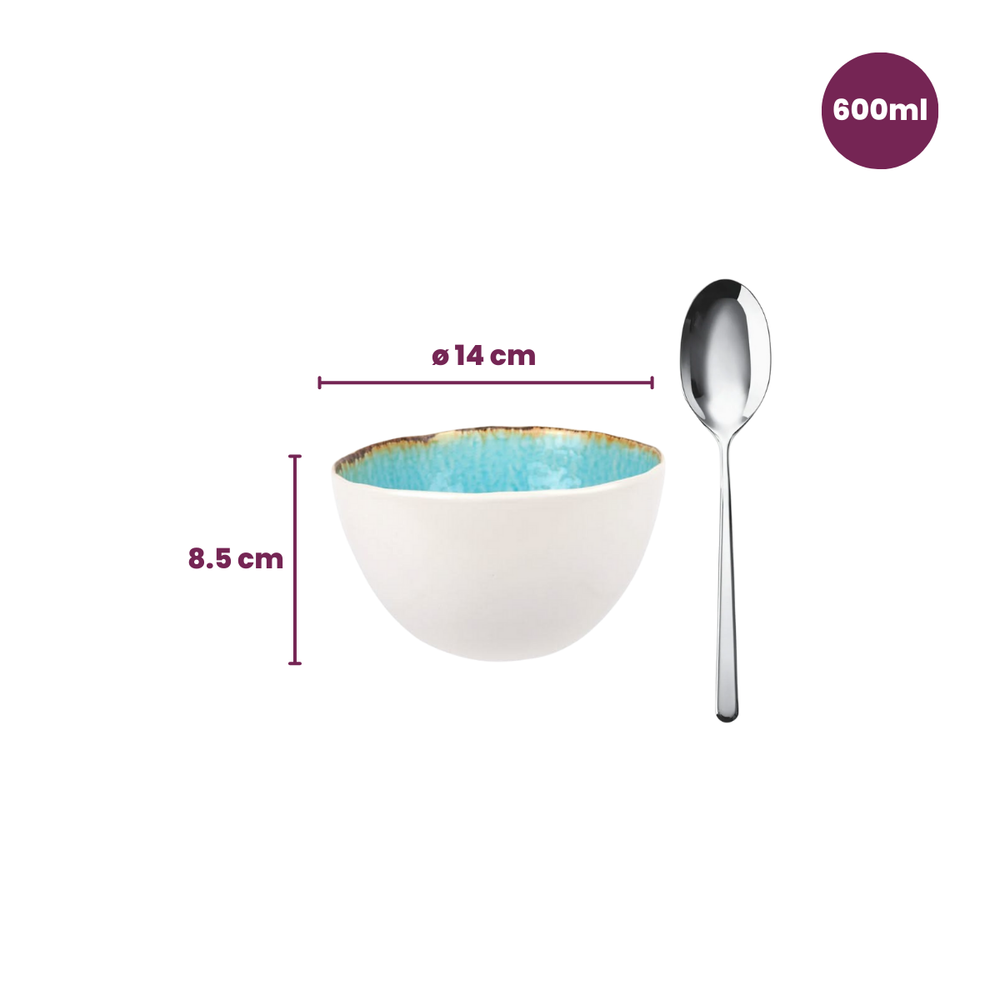 Cosy & Trendy Dinnerware Set Laguna Azzurro 24-piece / 6 people