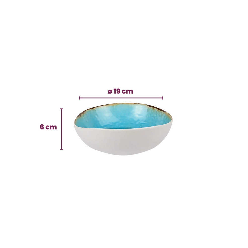 Cosy & Trendy Small Bowl Laguna Azzurro 19 x 18 cm