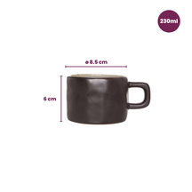 Cosy & Trendy Coffee Cups Laguna Blue Grey 230 ml - 4 pieces