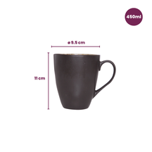 Cosy & Trendy Mugs / Cups - Laguna Blue Grey - 450 ml - 4 pieces
