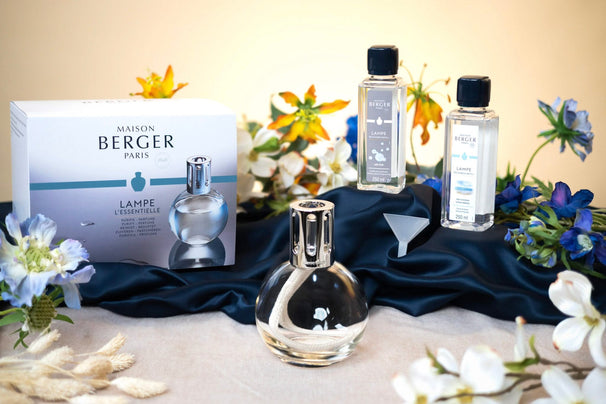 Set de regalo Maison Berger - Quemador de fragancia Essentielle - Redondo - 2 x 250 ml