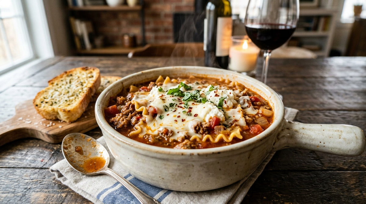 All the flavors of lasagna, just in a bowl