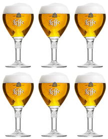 Leffe Beer Glasses 250 ml - 6 Pieces