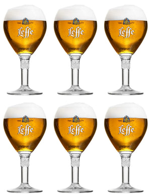 Vasos de cerveza Leffe 330 ml - 6 unidades