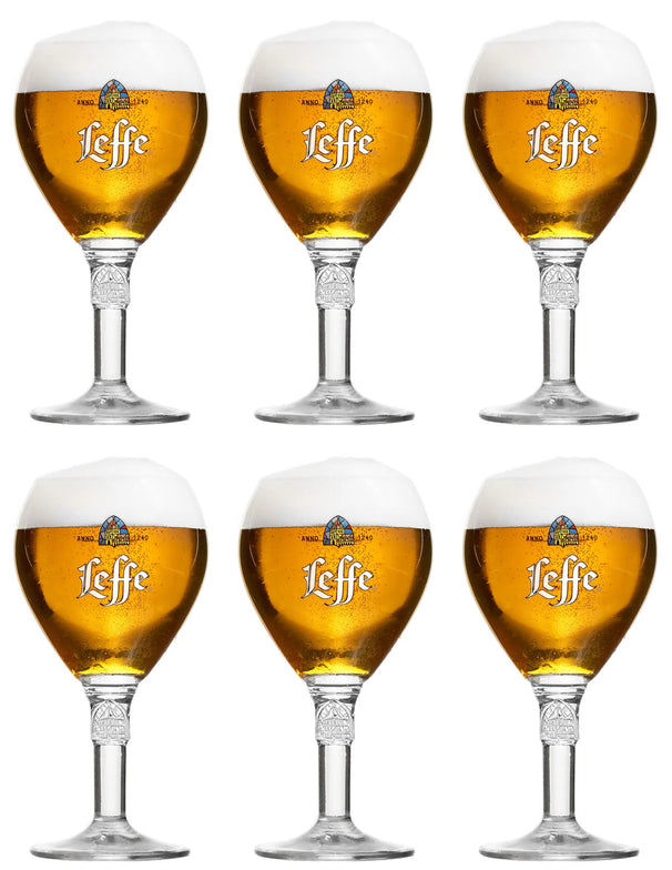 Vasos de cerveza Leffe 330 ml - 6 unidades
