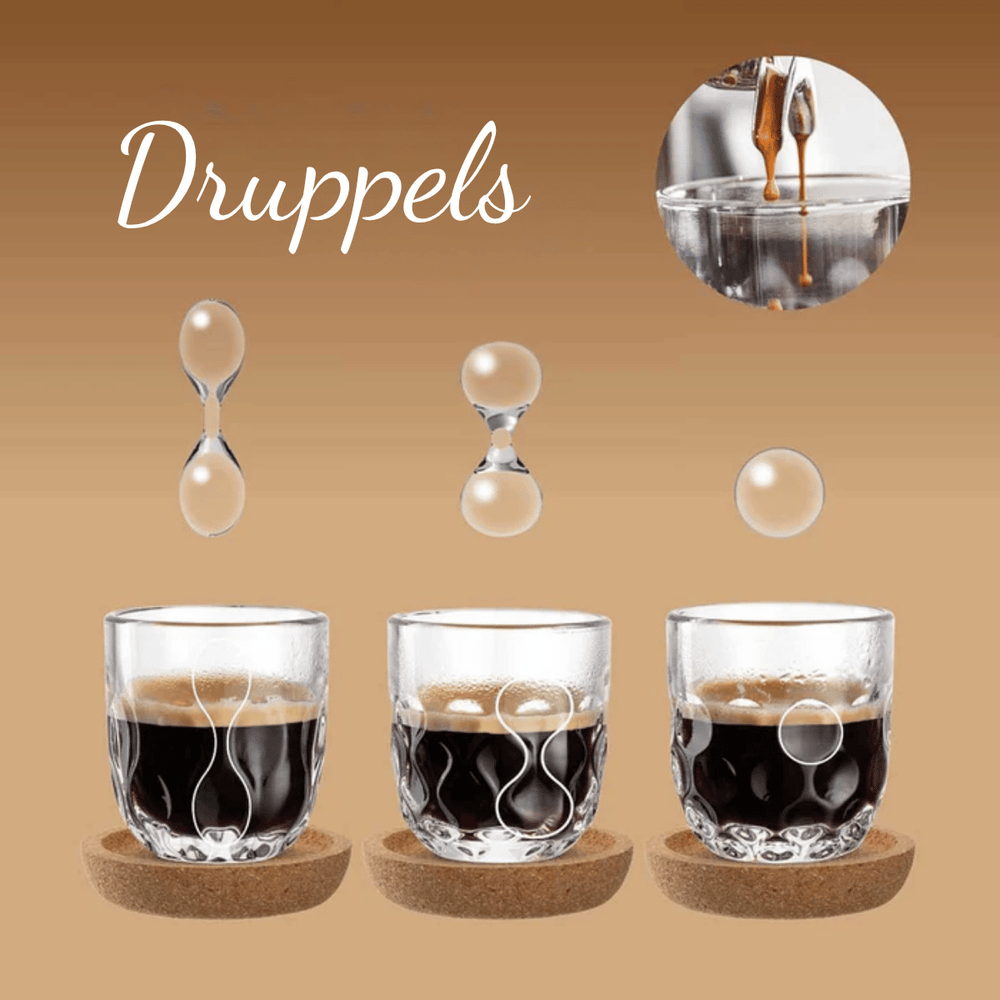 Leonardo Espresso glasses - Gocce Uno - 60 ml - 2 pieces