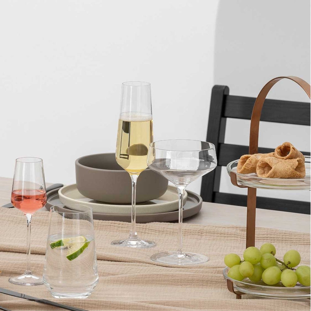 Copas de champán Leonardo - Flutes - Puccini - 280 ml - 6 piezas