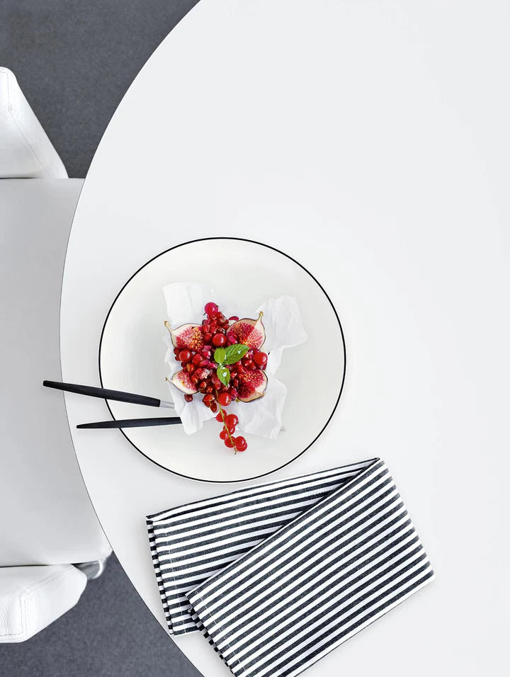 ASA Selection Dinner Plates A Table Ligne Noire ø 26.5 cm - 4 pieces