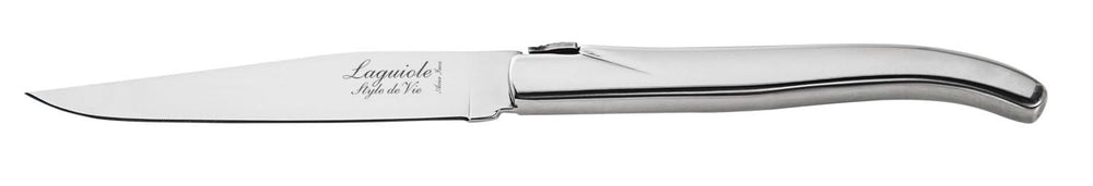 Laguiole Style de Vie Steak knives Luxury Line stainless steel - 6 pieces