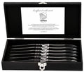 Laguiole Style de Vie Steak knives Luxury Line Black Ebony - 6 pieces