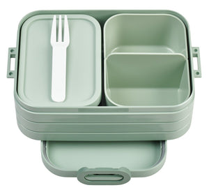 Mepal Caja de Almuerzo / Lunchbox Take a Break Nordic Sage Midi - con 2 Bento