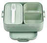 Mepal Lunchbox Take a Break Midi Nordic Sage - with 2 Bento Boxes