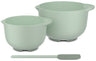 Mepal Mixing Bowl Set Chef It Nordic Sage 3-piece - Mixing Bowl 1.5 & 3 liters + Spatula