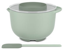 Mepal Mixing Bowl Set Chef It Nordic Sage 2-piece - Mixing Bowl with Lid 3 liters + Spatula