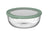 Mepal Glass Food Storage Container Cirqula Nordic Sage Round - 1.25 liter