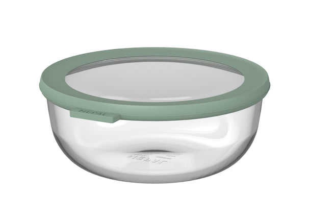 Mepal Tarro de Cristal Cirqula Nordic Sage Redondo - 1,25 litros
