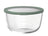 Mepal Glass Food Storage Container Cirqula Nordic Sage Round - 3 liters