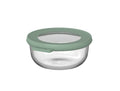 Mepal Glass Food Storage Container Cirqula Nordic Sage Round - 350 ml
