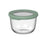 Mepal Glass Food Storage Container Cirqula Nordic Sage Round - 500 ml