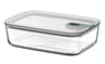 Mepal Fuente de horno / Fuente para lasaña con tapa EasyClip Nordic Sage - Vidrio - 1.5 litros