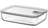 Mepal Oven Dish / Lasagna Dish with Lid EasyClip Nordic Sage - Glass - 2.25 liters