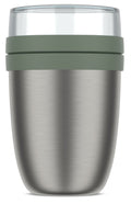 Mepal Thermos Yoghurt Cup / Lunch Pot Ellipse Nordic Sage - 500 ml + 200 ml