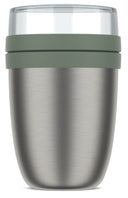 Mepal Thermos Yoghurt Cup / Lunch Pot Ellipse Nordic Sage - 500 ml + 200 ml