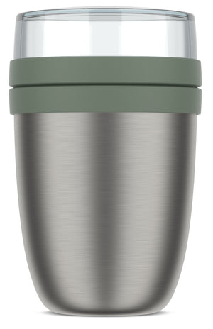 Mepal Thermos Yoghurt Cup / Lunch Pot Ellipse Nordic Sage - 500 ml + 200 ml